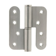 Bisagras de pala - Bisagra U1086 100x86mm Inox Canto Redondo