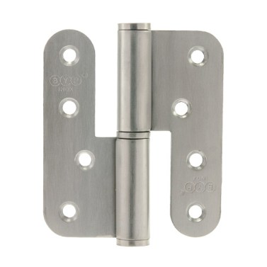 Bisagras de pala - Bisagra U1086 100x86mm Inox Canto Redondo