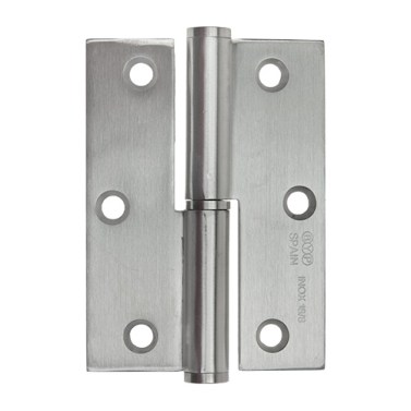 Bisagras de pala - Bisagra BYP Inox Canto Recto