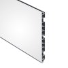 Zócalo PVC Revestido en Blanco Brillo 150mm 4 metros