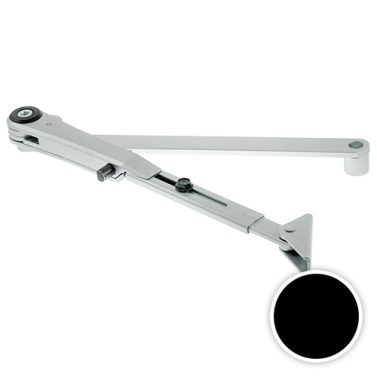 Brazo Articulado con Retenedor Cierrapuertas GEZE TS 2000 y TS 4000 Negro