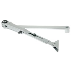 Cierrapuertas - Brazo Articulado con Retenedor Cierrapuertas GEZE TS 2000 y TS 4000 Plata