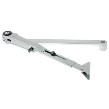 Cierrapuertas - Brazo Articulado con Retenedor Cierrapuertas GEZE TS 2000 y TS 4000 Plata