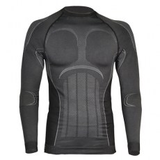 Camiseta Térmica Manga Larga Bryne Gris Oscuro Talla M
