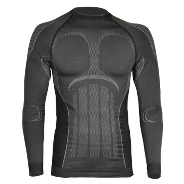 Camiseta Térmica Manga Larga Bryne Gris Oscuro Talla M