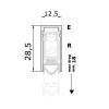 Burlete sin Aleta 1425 mm