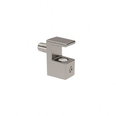 Soportes para baldas - Soporte Baldas Cristal Grace hasta 6 mm Níquel