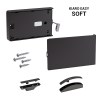 Kiaro Easy Soft para Apertura Puertas Descendentes Antracita