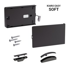 Kiaro Easy Soft para Apertura Puertas Descendentes Antracita