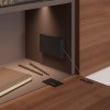 Kiaro Easy Strong para Apertura Puertas Descendentes Antracita