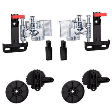 Colgador Paneles Symetra One Kit 2 colgadores y 2 niveladores