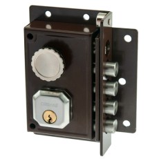 Cerradura Sobreponer Vertical DORCAS C9111 Pestillo Izquierda