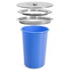 Cubos de basura - Cubo Basura Encastrable BUILT 8L Inox Plástico