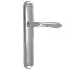 Manivelas con placa - Juego Manivelas con Placa Robot CD41 Cromo Brillo