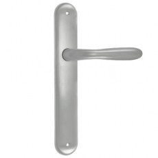 Manivelas con placa - Juego Manivelas con Placa Robodue CD51 Cromo Mate