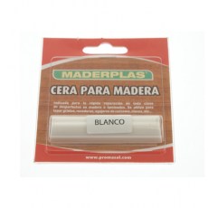 Tubo Cera Madera Blanco Maderplas