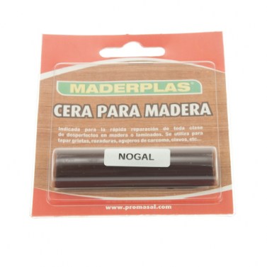 Tubo Cera Madera Nogal Maderplas