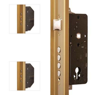 Cerraduras de seguridad - Cerradura Cantonera 2000B-Z 3 Puntos Acero