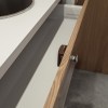 Cerraduras y cierres armario - Cerradura Sobreponer Push Lock Mini para Cajón Camper