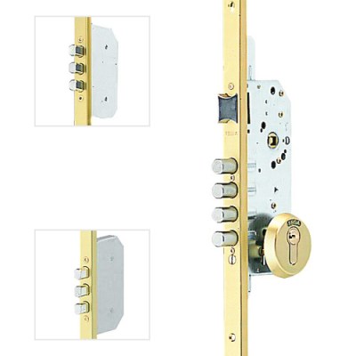 Cerraduras de seguridad - Cerradura Seguridad T2B 3 Puntos TESA