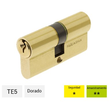 Cilindros - Cilindro Estándar TE5 5030 Latón TESA