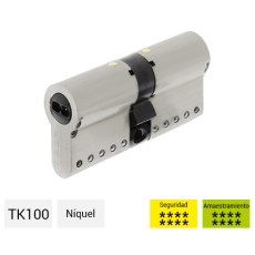 Cilindros - Cilindro Alta Seguridad TK100 Níquel TESA
