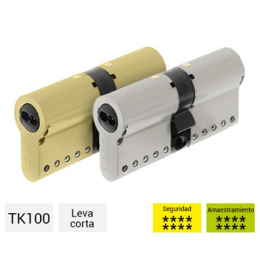 Cilindros - Cilindro Seguridad TK100 Leva Corta TESA