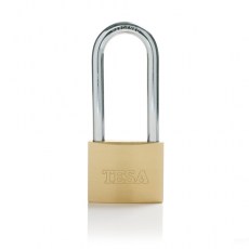 Candado TESA 30 mm Arco Alto Latón