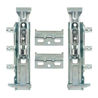 Herraje para mueble - Kit Colgador Oculto Alpine K65 SYSKOR