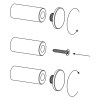 Perchas - Colgador Percha IN.14.520 Ø30mm