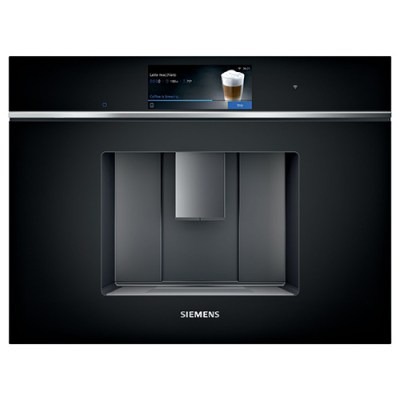 Accesorios y complementos - SIEMENS Cafetera Integrable CT718L1B0 Cristal Negro
