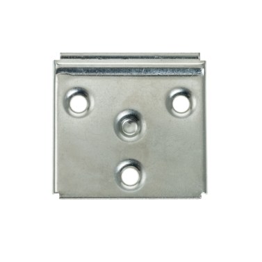 Herraje para mueble - Chapa Colgador Galvanizada