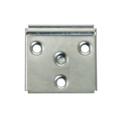 Herraje para mueble - Chapa Colgador Galvanizada