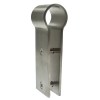Herraje para cabinas sanitarias - Pinza Tubo de Cabina Inox