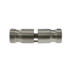 Herraje para cabinas sanitarias - Pomo 25mm Cabina Inox