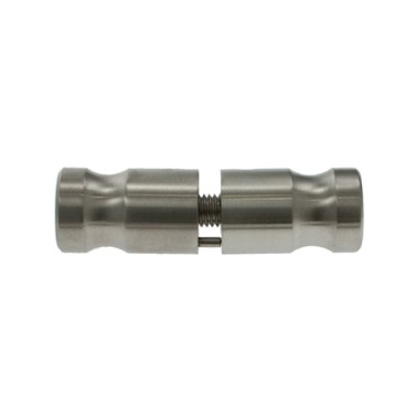 Herraje para cabinas sanitarias - Pomo 25mm Cabina Inox