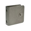 Herraje para cabinas sanitarias - Pinza Lateral Cabina Inox