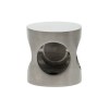 Herraje para cabinas sanitarias - Nudo Conector en T 90º+ 90º Cabina Inox