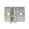 Herraje para cabinas sanitarias - Escuadra T/U Cabina Inox