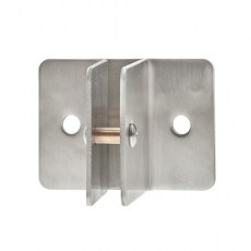 Herraje para cabinas sanitarias - Escuadra T/U Cabina Inox