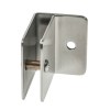 Herraje para cabinas sanitarias - Escuadra L/U Cabina Inox