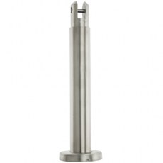 Herraje para cabinas sanitarias - Pata Telescópica Cabina Larga 20-28cm Inox