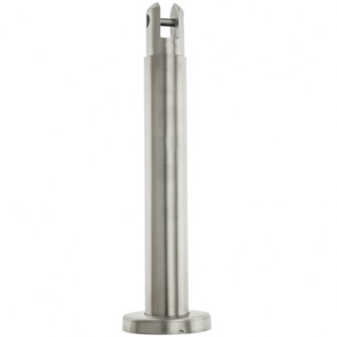 Herraje para cabinas sanitarias - Pata Telescópica Cabina Larga 20-28cm Inox