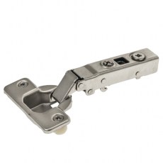 Bisagra BYP Recta Ø35 mm 105º Ejes 48 mm Tacos Ø10 mm con Pistón