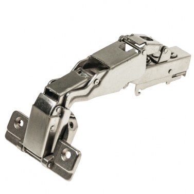 Bisagra BYP Superacodada Ø35 mm 165º Ejes 48 mm con Pistón