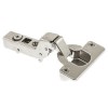 Bisagra BYP Superacodada Ø35 mm 105º Ejes 52 mm Tacos Ø10 mm con Pistón