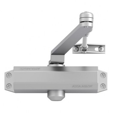 Cierrapuertas - Cierrapuerta TESA DC110 Fuerza 3 Brazo Articulado Plata Mate