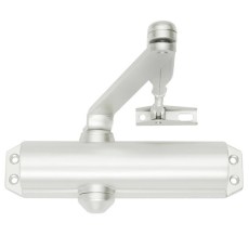 Cierrapuerta DC120 Fuerza 2-3-4 Brazo Articulado Blanco