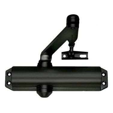 Cierrapuerta DC120 Fuerza 2-3-4 Brazo Articulado Negro