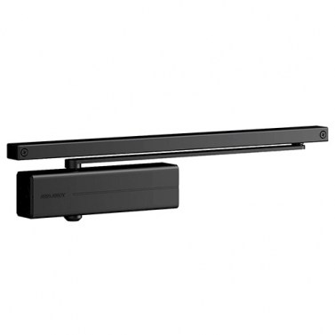 Cierrapuerta DC135 Fuerza 3 Guía Deslizante Negro